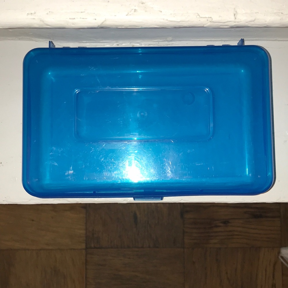Transparent school container
